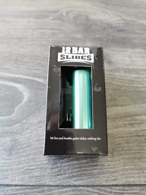 12 Bar Slides Long Large Aluminium Mississippi Green