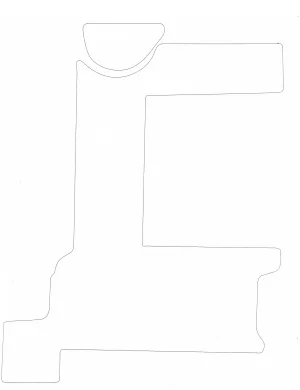 1999-2002  Rinker 242 Fiesta Vee Snap in Boat Carpet