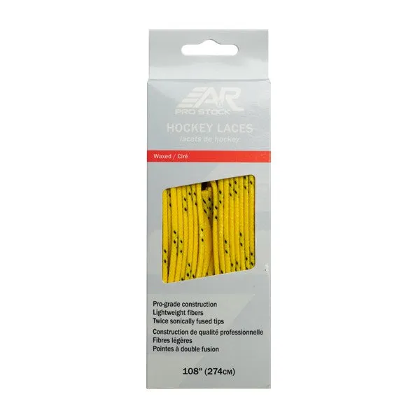 A&R Pro Stock Waxed Hockey Laces