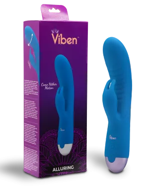 AlluRing - Come Hither G-Spot Rabbit - Ocean