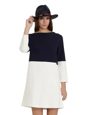 Apiece Apart Tee Dress | Navy & White - FINAL SALE