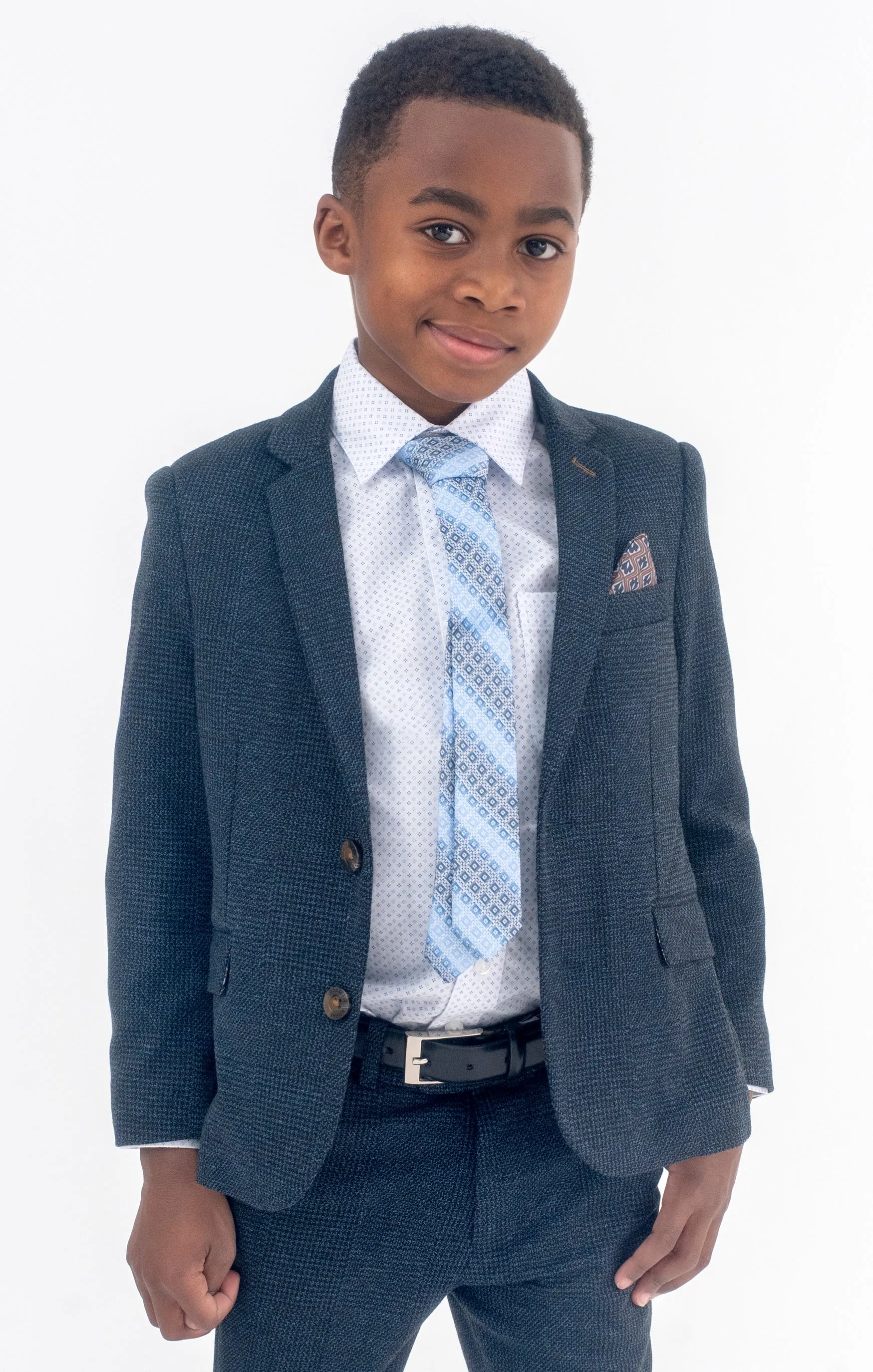 Appaman Blue Print Stretchy Mod Suit