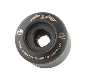 Arbor Signature Skateboard Wheels Spud Axel Serrat 82a - Black