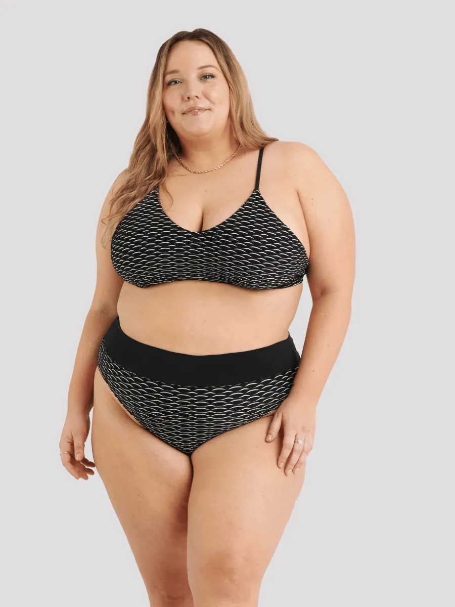 Bas de Bikini Taille Haute Classique - Cali Cali