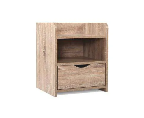 Bedside Table Drawer - Oak Brown