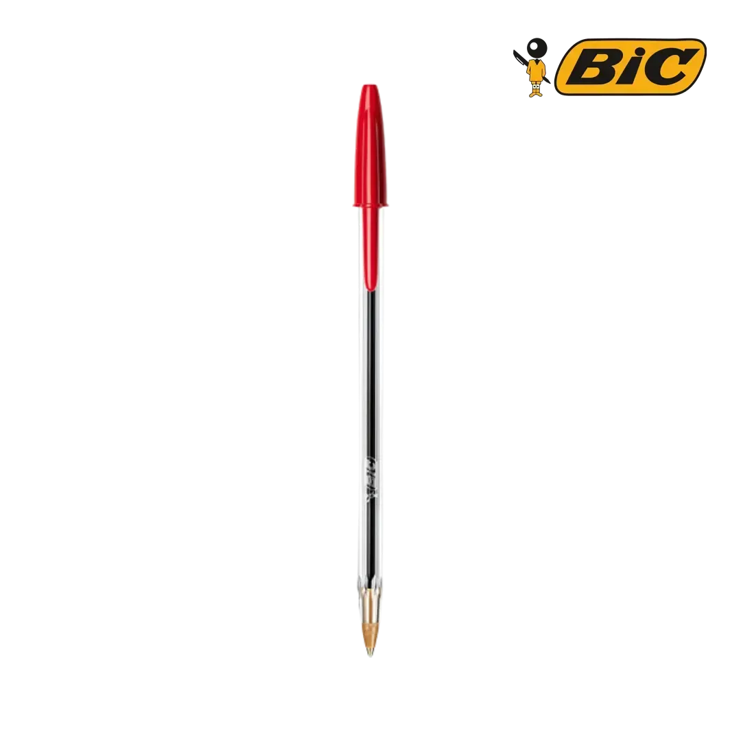 Bic Cristal Original Ball Point Pen - Red