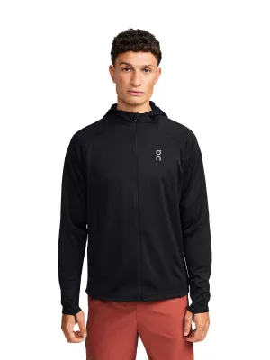 Bluza męska ON RUNNING Climate Zip Hoodie czarny