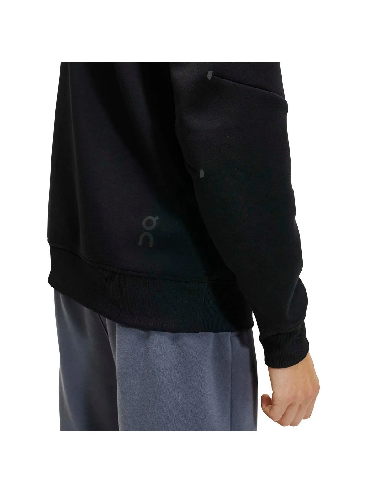 Bluza z kapturem ON RUNNING Hoodie czarny
