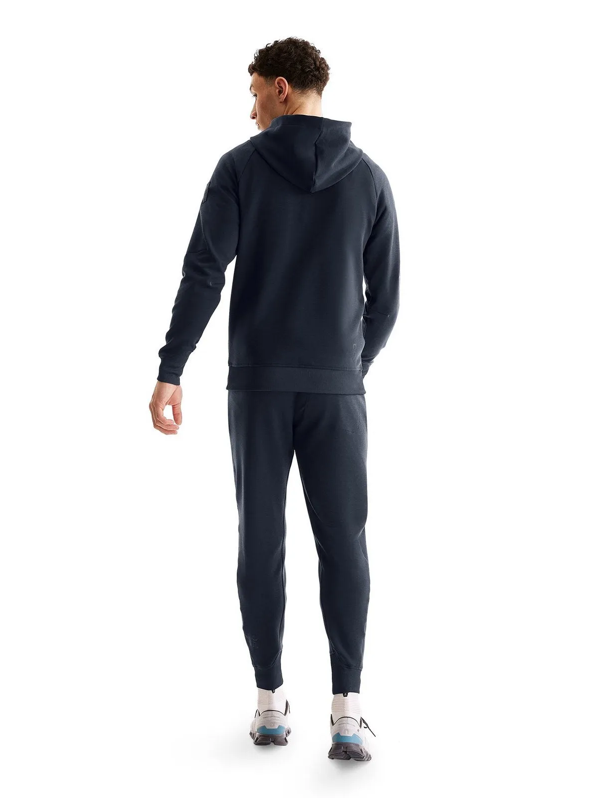 Bluza z kapturem ON RUNNING Hoodie granatowy