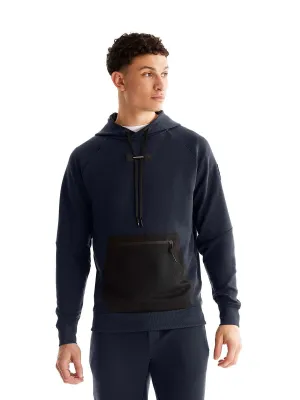 Bluza z kapturem ON RUNNING Hoodie granatowy