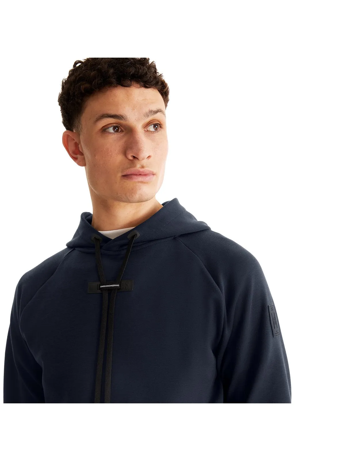 Bluza z kapturem ON RUNNING Hoodie granatowy