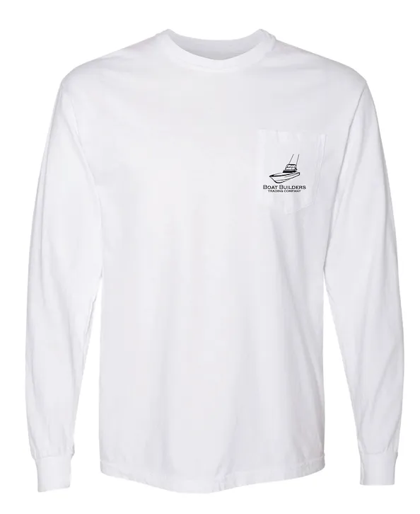 Boat Builders Trading Co. Sport Fisher Long Sleeve -  Grey Hull