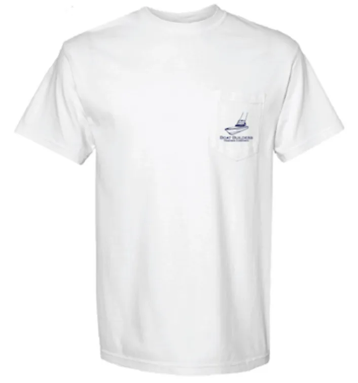 Boat Builders Trading Co. Striped Sailfish Short Sleeve Shirt