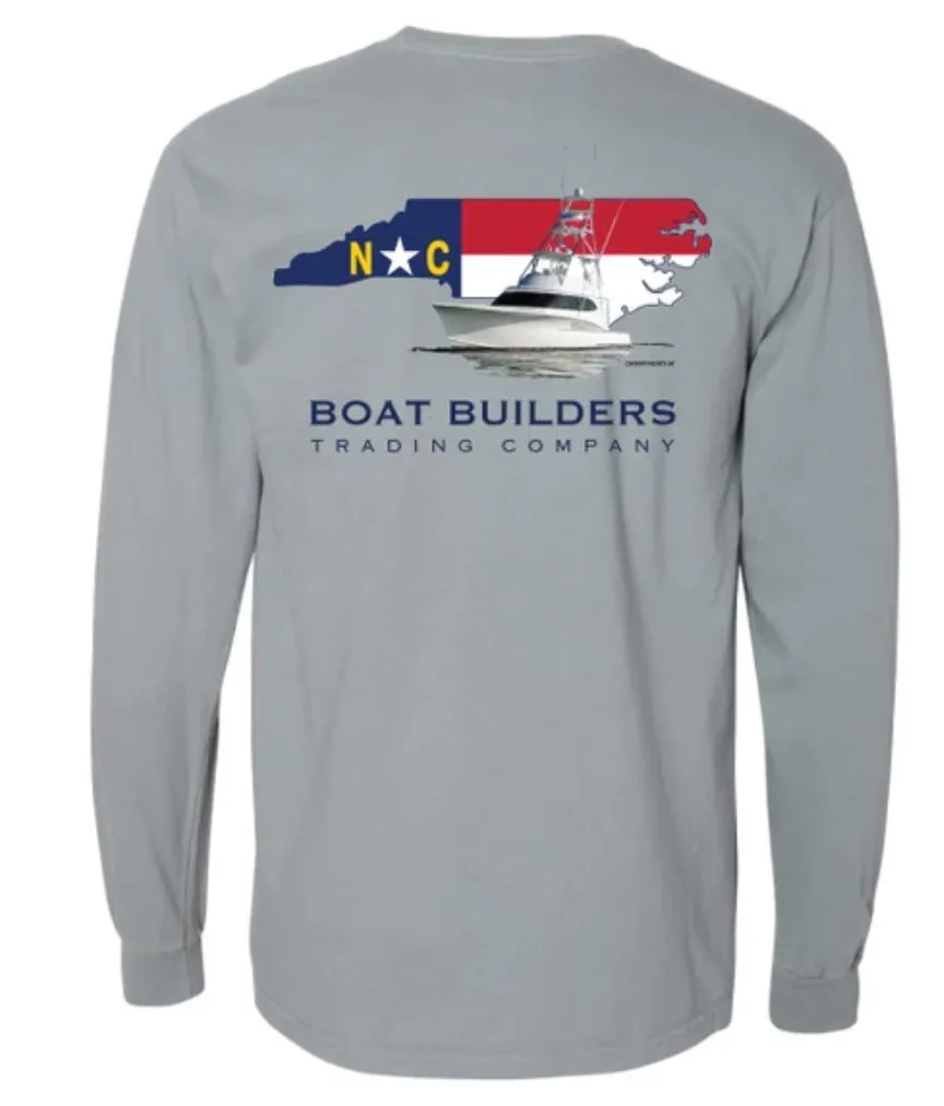 Boat Builders Trading - NC Flag Caison Yachts Long Sleeve
