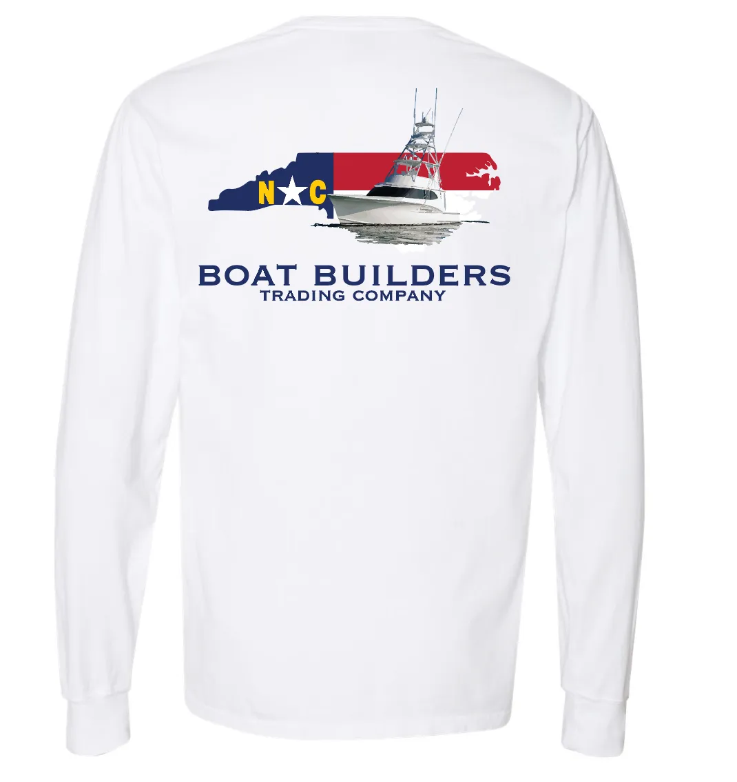 Boat Builders Trading - NC Flag Caison Yachts Long Sleeve