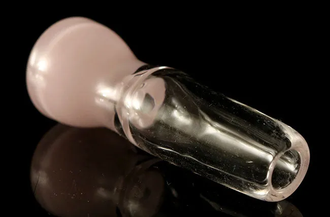 Bong Slide Hand Formed Pink