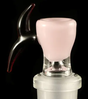 Bong Slide Hand Formed Pink