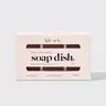 Bottle-Free Beauty Self-Draining Soap Dish