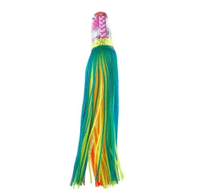 Buku Hawaii 9" Skirted Lure Col Valencia