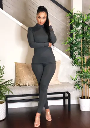Butter Soft Legging Set (Grey)