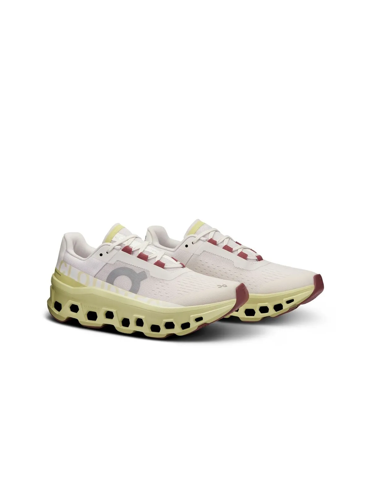 Buty biegowe damskie ON RUNNING Cloudmonster biały