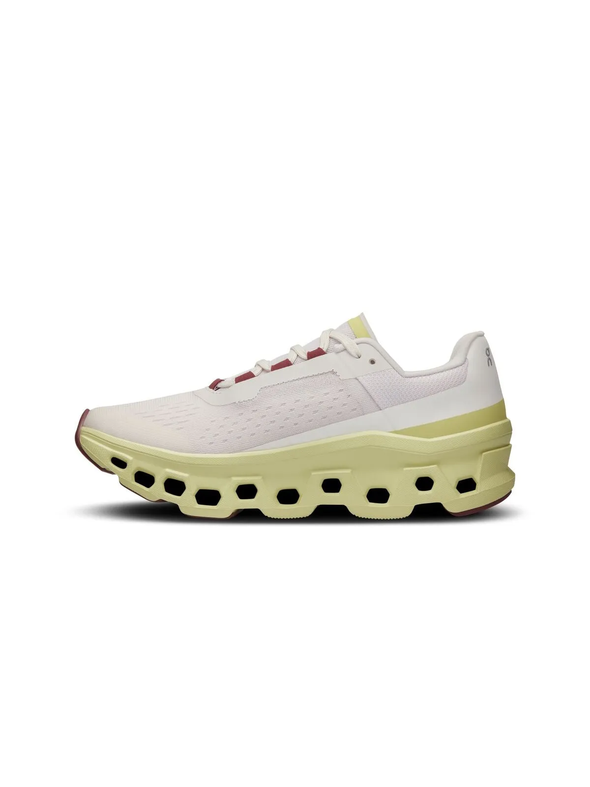 Buty biegowe damskie ON RUNNING Cloudmonster biały