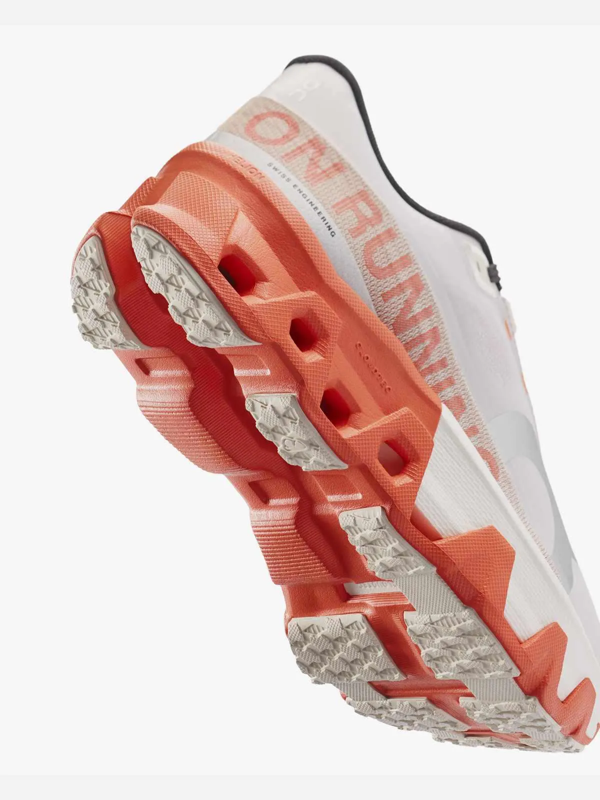 Buty damskie do biegania ON RUNNING Cloudmonster Hyper pomarańczowy