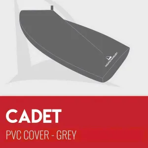 Cadet Boat Cover - Boom Up - PVC Grey