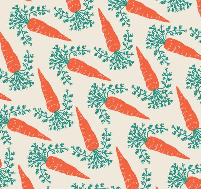 Carrot Patch Lady Dog Bow