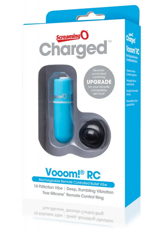 Charged Vooom Remote Control Bullet - Blue