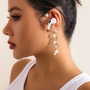 Chic Anti-lost Wireless AirPods Earphone Lily Of The Valley Ear Wrap