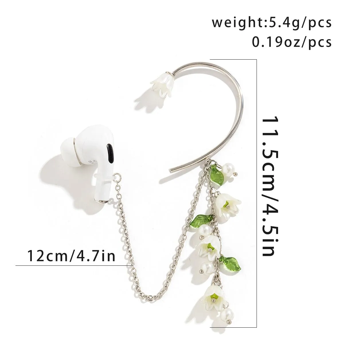 Chic Anti-lost Wireless AirPods Earphone Lily Of The Valley Ear Wrap