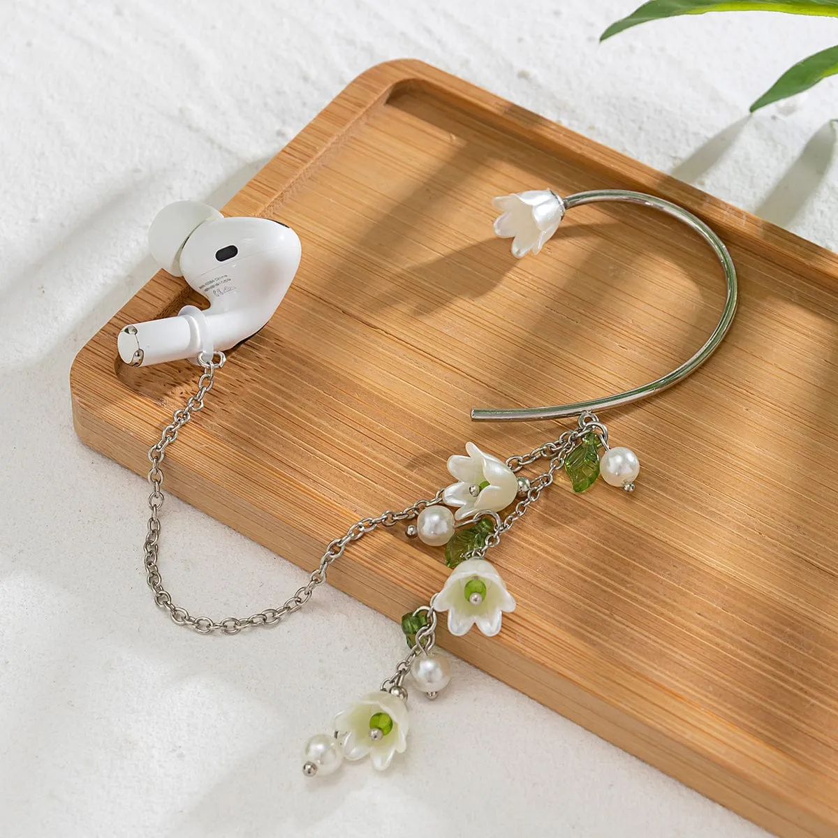 Chic Anti-lost Wireless AirPods Earphone Lily Of The Valley Ear Wrap
