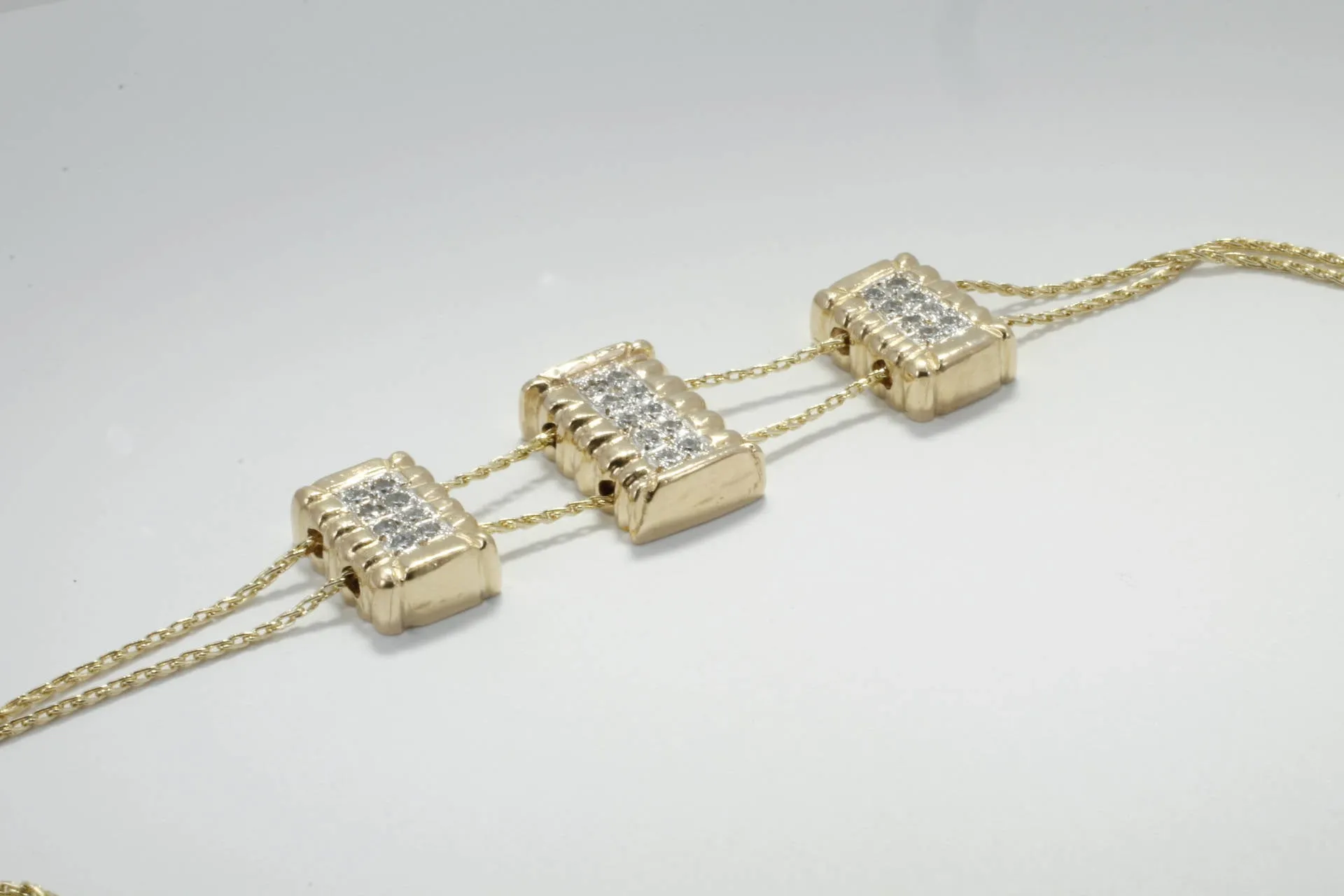 Cotton Jewelry Cotton Bale Diamond Slide Bracelet