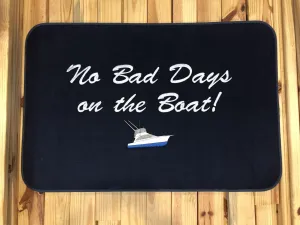 Custom 18" X 24" Marine Dock and Deck Mat w/Binding