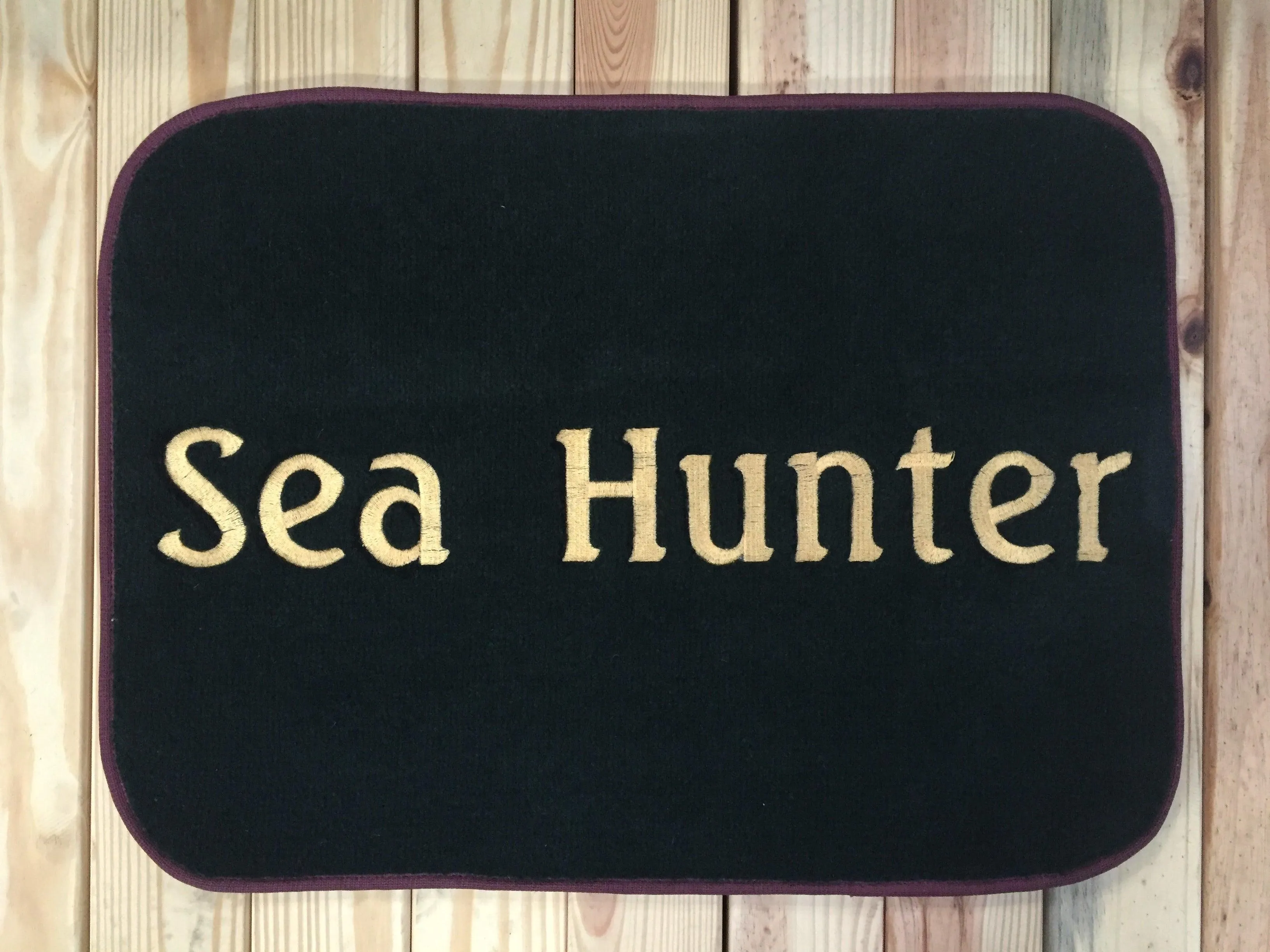 Custom 18" X 24" Marine Dock and Deck Mat w/Binding