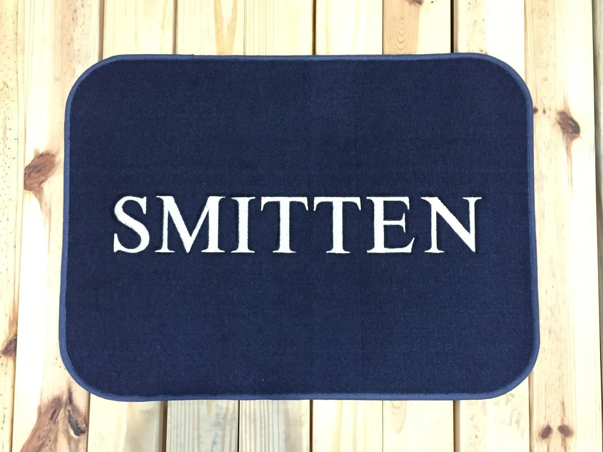 Custom 18" X 24" Marine Dock and Deck Mat w/Binding