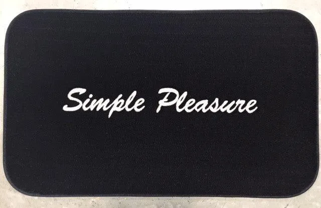 Custom 20" X 36" Marine, Dock and Deck Mats w/Binding