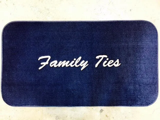 Custom 20" X 36" Marine, Dock and Deck Mats w/Binding
