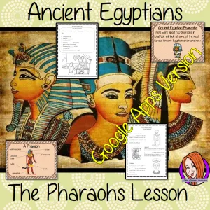 Distance Learning Ancient Egyptian Pharaohs Google Slides Lesson