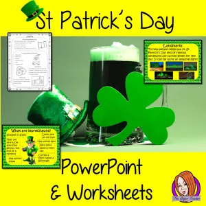 Distance Learning St Patrick’s Day Google Slides Lesson