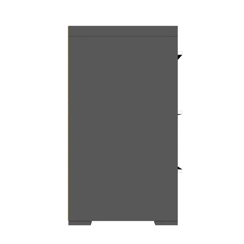 double dresser drawer 6 - Alpine - Dark Gray
