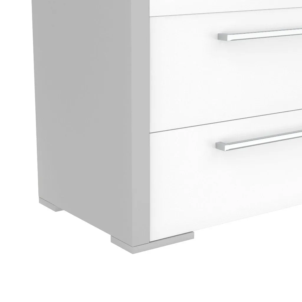 double dresser drawer 6 - Alpine - Gray and white blade