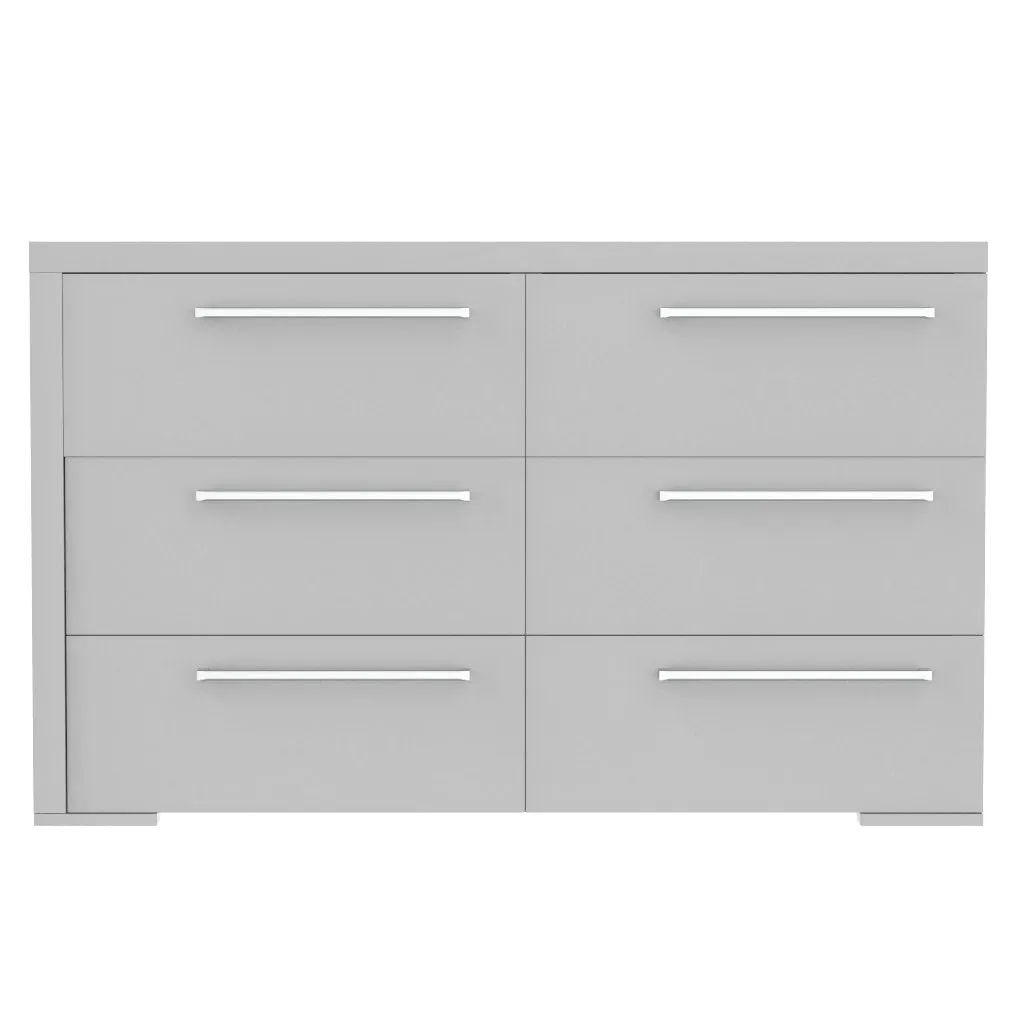 double dresser drawer 6 - Alpine - Gray blade