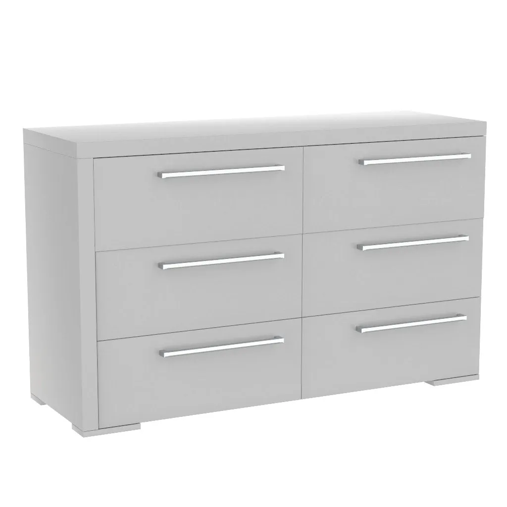 double dresser drawer 6 - Alpine - Gray blade
