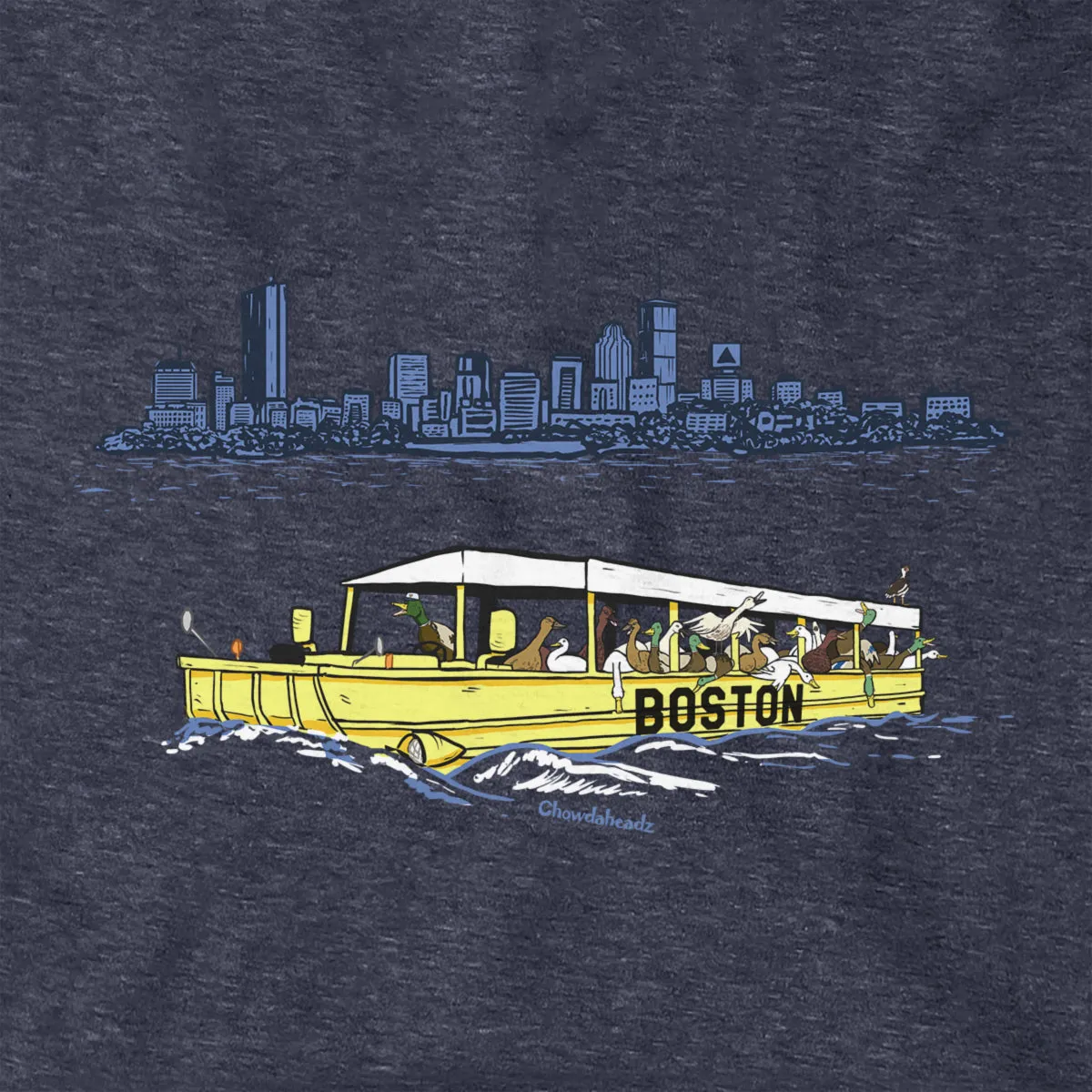Ducks on a Boat Hoodie