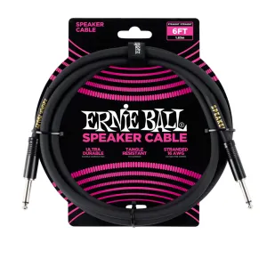 Ernie Ball Straight Speaker Cable, 2 Meters