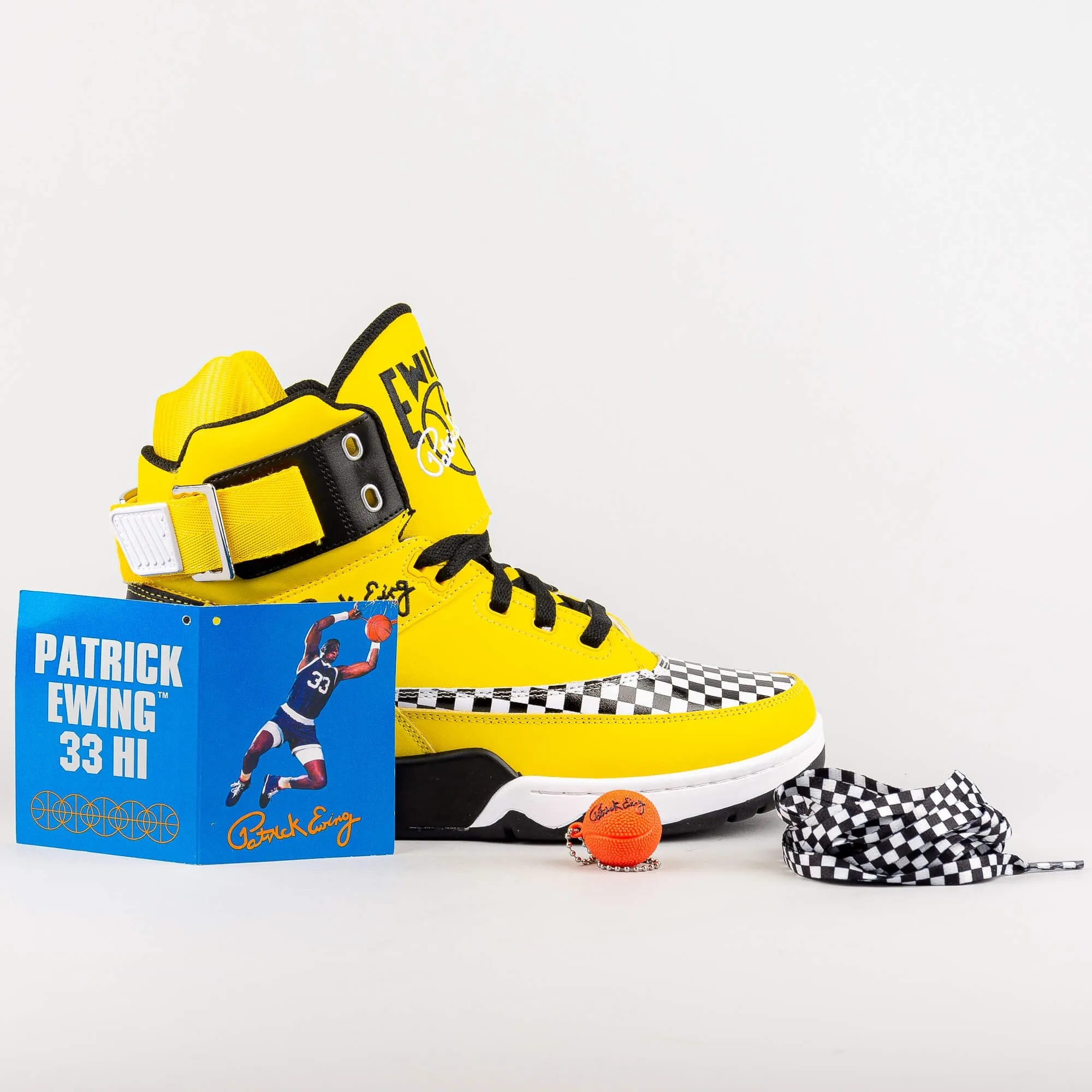 Ewing Athletics 33 HI “NYC Taxi” Yellow/Black White Inspired by NYC Taxi