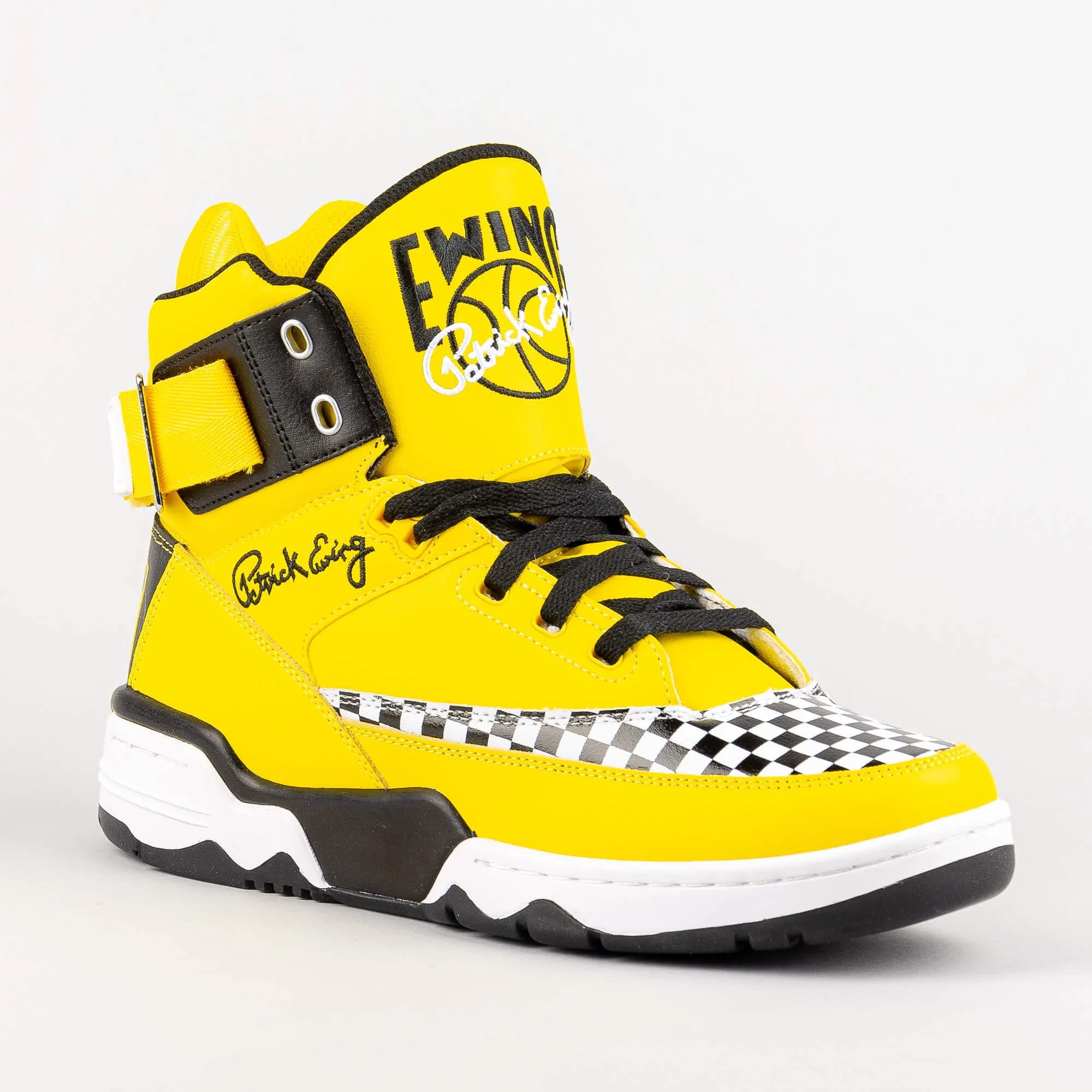 Ewing Athletics 33 HI “NYC Taxi” Yellow/Black White Inspired by NYC Taxi