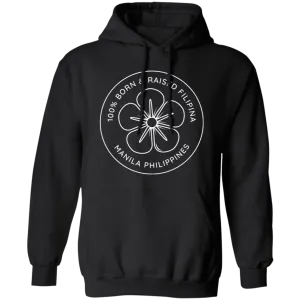 Filipina Flower Unisex Pullover Hoodie